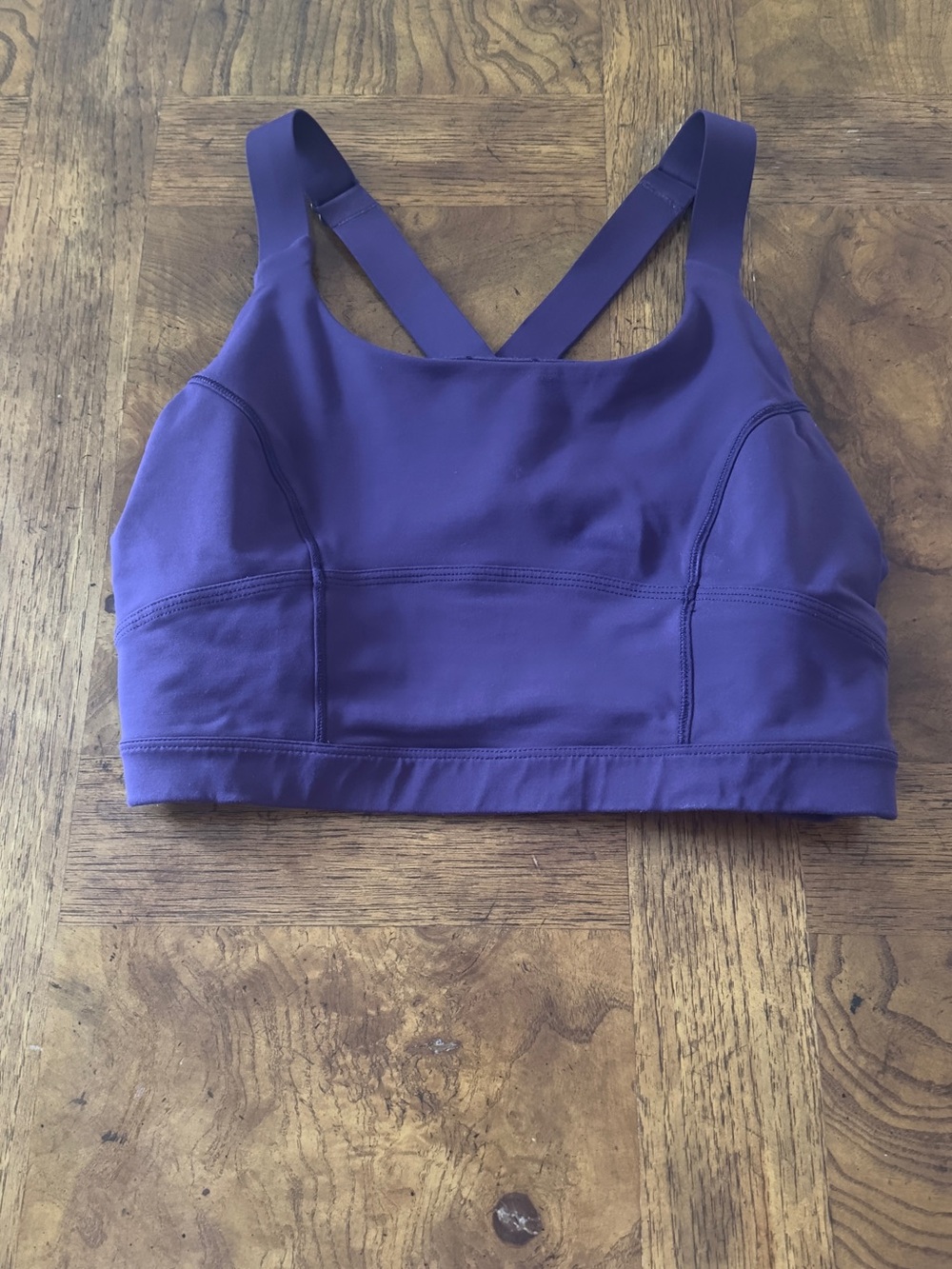 Lululemon Pure Practice Bra Deep Zinfandel